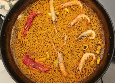 Fideua de marisco