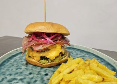 Hamburguesa mexicana Hamburguesa mexicana